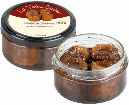 Image du produit Lot de 2 Verrine de canelés Bouchée