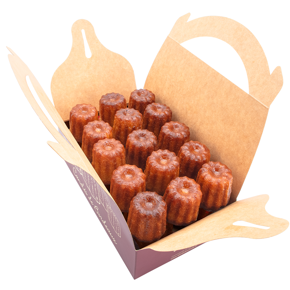 Ballotin de 30 canelés Bouchée