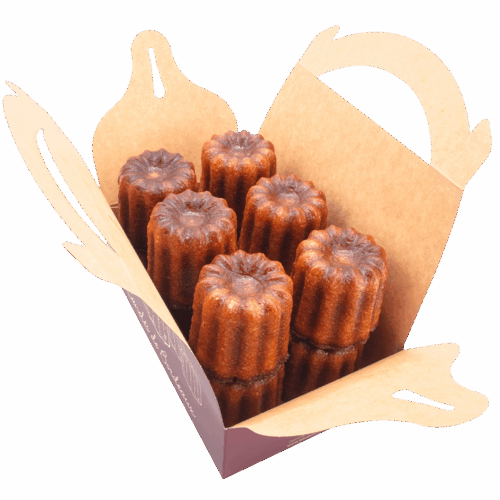 Image du produit Ballotin de 12 canelés Gros