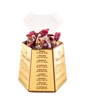 Image du produit Cône de caramels aux éclats de canelés