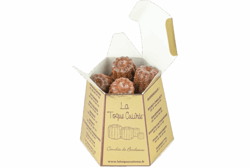 Image du produit Cône de 15 canelés Bouchée