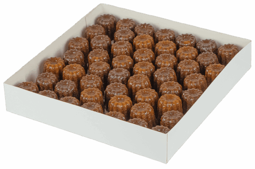 Image du produit Boîte pâtissière de 50 canelés Lunch