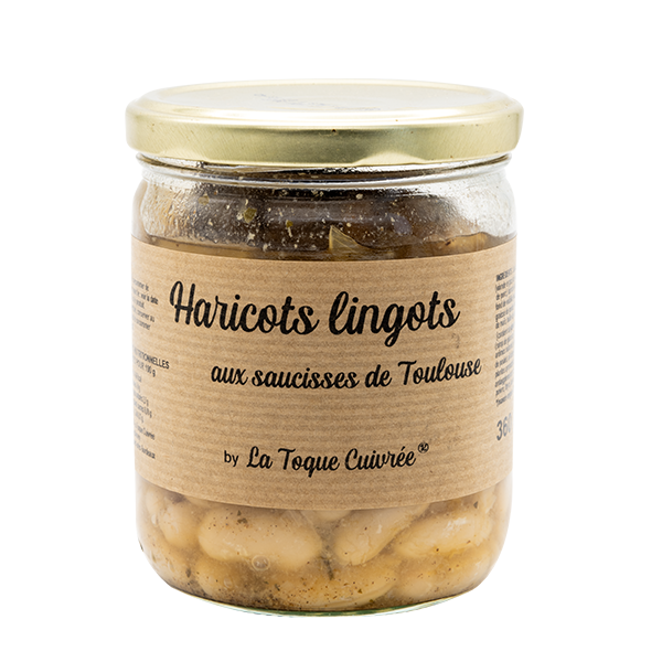 Haricots lingots cuisinés à l&rsquo;ancienne