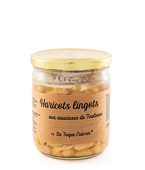 Image du produit Haricots lingots aux saucisses de Toulouse