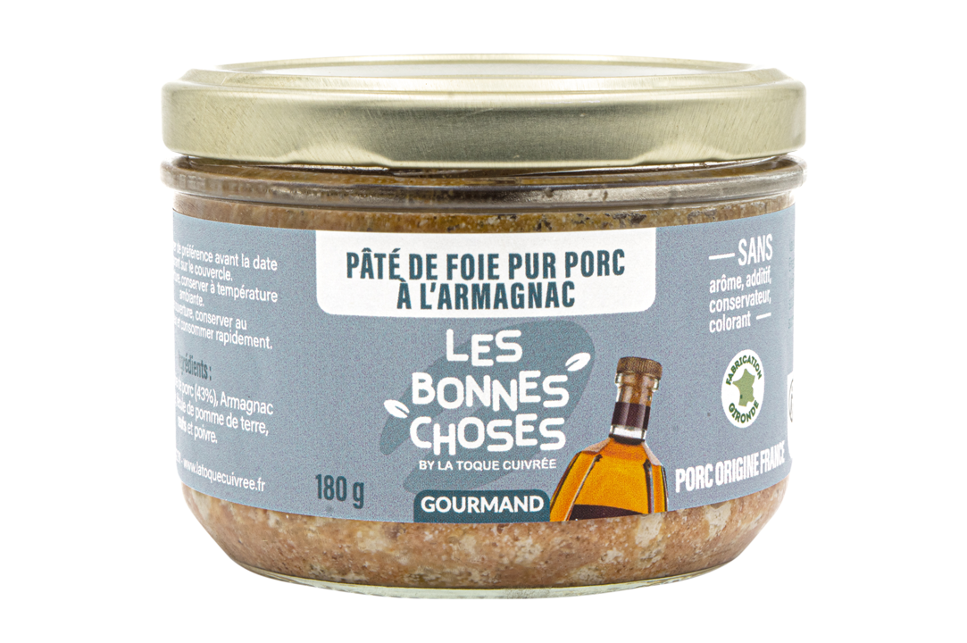 Pâté de foie pur porc à l&rsquo;Armagnac