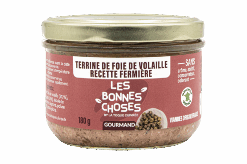 Image du produit Terrine de foie de volaille recette fermière