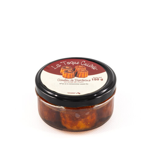 Image du produit Verrine de canelés Bouchée au sirop de rhum